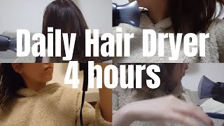 Daily Hair Dryer Sound 4 hours 321360 [upl. by Luz]