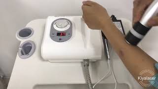 Cryo electroporation skin cool facial skin rejuvenation care machine [upl. by Elleiad25]