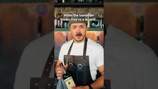 drinks tap water and leaves🧃😐 bartender relatable funny comedy sketch original brother ad [upl. by Adnohryt]