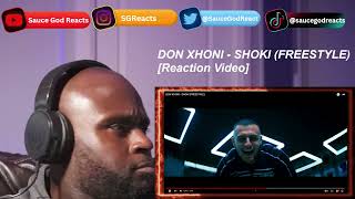 DON XHONI  SHOKI FREESTYLE  REACTION [upl. by Merridie522]