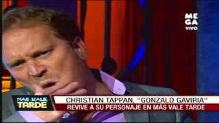 Christian Tappan revive a su personaje Gonzalo Gaviria en Más Vale Tarde [upl. by Benenson763]