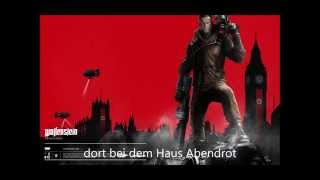 Wolfenstein The New Order  House of the Rising Sun  Lyrics [upl. by Schecter635]