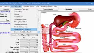 Modeling Enterohepatic Circulation EHC in GastroPlus™ [upl. by Nelyk]