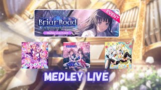 Free Medley Live  Bandori x Hololive Songs [upl. by Darom]