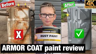 ARMOR COAT paint review Best paint for painting a gas tank ￼ [upl. by Whatley161]