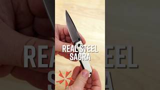 Real Steel Sacra KnifeOfTheDay KnifeCenter [upl. by Nailimixam963]