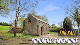 OLD IRISH COTTAGE FOR SALE  Cornakill Kingscourt Co Cavan [upl. by Adnolor]