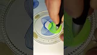 The spirogyra art spirograph trending video [upl. by Nirel]