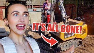 WE STARTED OUR EXTENSION 1930s fixer upper Renovation Vlog 3  Imogen Horton [upl. by Sall314]