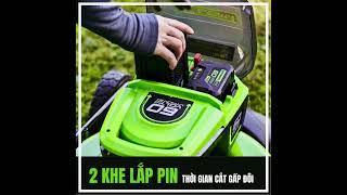 60V Lawn Mower 51cm [upl. by Bolten]