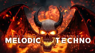 Melodic Techno amp Progressive House Mix 2024  FLYING DEMON SKULL [upl. by Laynad]