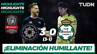 Highlights  Montreal 30 Santos  CONCACHAMPIONS  Octavos  TUDN [upl. by Rehpotsirk]