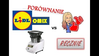 Porównanie LIDLOMIX vs RĘCZNIE  Monsieur Cuisine Connect  Thermomix  Biedromix [upl. by Annaes]