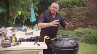 BBQvideo Een houtskoolBBQ doven [upl. by Adnir]