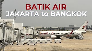 FLIGHT REVIEW  Batik Air ID7631 Jakarta to Bangkok Don Mueang [upl. by Ardekal990]