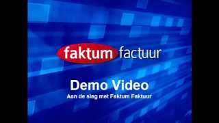 Faktum Factuur facturatie software [upl. by Dnaltruoc]