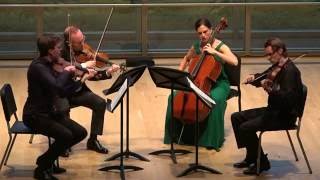 JANÁČEK String Quartet No 2 quotIntimate Lettersquot  ChamberFest Cleveland 2016 [upl. by Nygem]