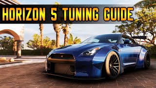 How to Tune in Forza Horizon 5  Basics of Tuning Guide [upl. by Onivag]