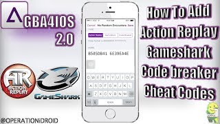 GBA4iOS 20 How to Add Find amp Input Cheats NO COMPUTER NO JAILBREAK [upl. by Sada]