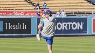 Shohei Ohtani now throwing 80 mph [upl. by Aihpos947]