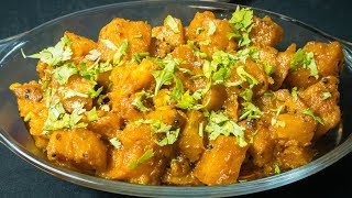 Sweet Potato Masala Fry  Shakarkandi Curry by KookingK [upl. by Esinaj]