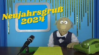 Neujahrsgruß 2024  Knut Fingerhut [upl. by Zandt]