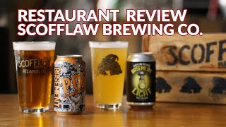 Scofflaw Brewing Co  Atlanta Eats [upl. by Etnuahs638]