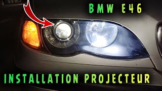 BMW E46 Installation des projecteurs bi xenon [upl. by Maccarthy459]