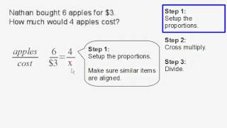 Simple Proportions Word Problem [upl. by Aennaej]