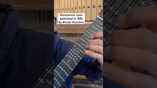 Enharmonic scale in 1555 by Vicentino [upl. by Isabea]