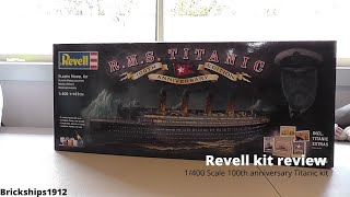 Revell 1400 Titanic kit review [upl. by Hilbert]