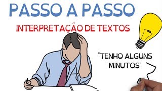 Um PASSO A PASSO para INTERPRETAÇÃO DE TEXTOS  Seja Um Estudante Melhor [upl. by Haskins]