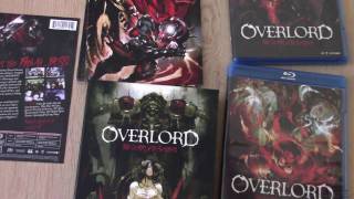 Overlord Limited Edition Complete Series BluRay DVD Unboxing [upl. by Baudin]