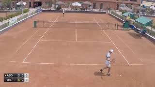 Valerio Aboian v Neil Oberleitner  M15 CAIRO 2°set [upl. by Uthrop]