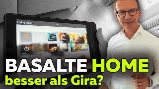 BASALTE HOME besser als GIRA HomeServer KNXVisualisierung  Smartest Home  Folge 105 [upl. by Melmon]