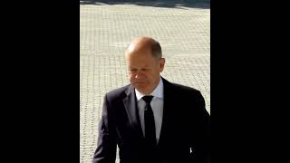 German Chancellor Scholz in Astana [upl. by Ashbaugh37]