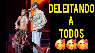 Greeicy y Jay Wheeler cantando ¿Qué te pasó en concierto 🤩🤩🤩 [upl. by Shaina]