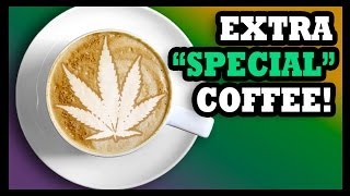 COFFEE THAT GETS YOU STONED  Food Feeder [upl. by Nissensohn]