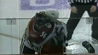 Bob Probert vs Jeff Odgers Mar 20 1999 [upl. by Yssak]