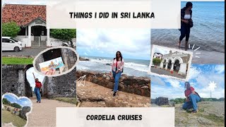 Cordelia Cruises  Sri Lanka Tour  Chennai to Sri Lanka Hambantota  Trincomalee  Jaffna [upl. by Solegnave966]