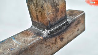 2 techniques that professional welders use to weld square tube in vertical position [upl. by Purcell]