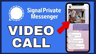 How to Video Call in Signal App 2024 [upl. by Lyell]