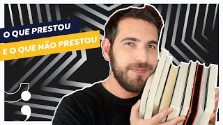 MELHORES e PIORES livros do 1º semestre [upl. by Stephine]