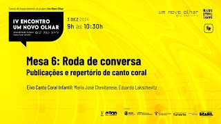 Mesa 6 – Publicações e repertório de canto coral [upl. by Ynneb]