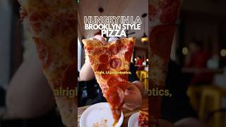 Must try Brooklyn style pizza in LA losangeles hungryinla pizza [upl. by Langdon902]