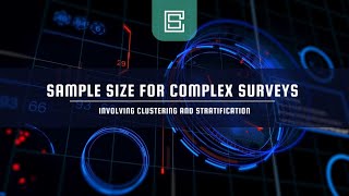 Sample size for complex surveys involving clustering and stratification [upl. by Jaal]