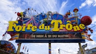 Foire du Trône 2017 linauguration en vidéo [upl. by Anawit]