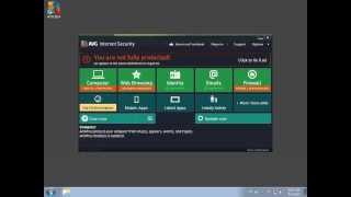 How to Download and Install AVG Antivirus or AVG Internet Security 2014 [upl. by Anahsek383]