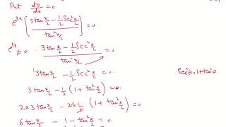 Lesson 2 Maths 9709 A Level P 3 Topic Differentiation Q 23 [upl. by Mechelle]