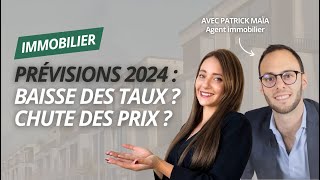 LIMMOBILIER EN 2024  Baisse des Taux  Chute des prix  On vous dit TOUT  🏠 [upl. by Armat]